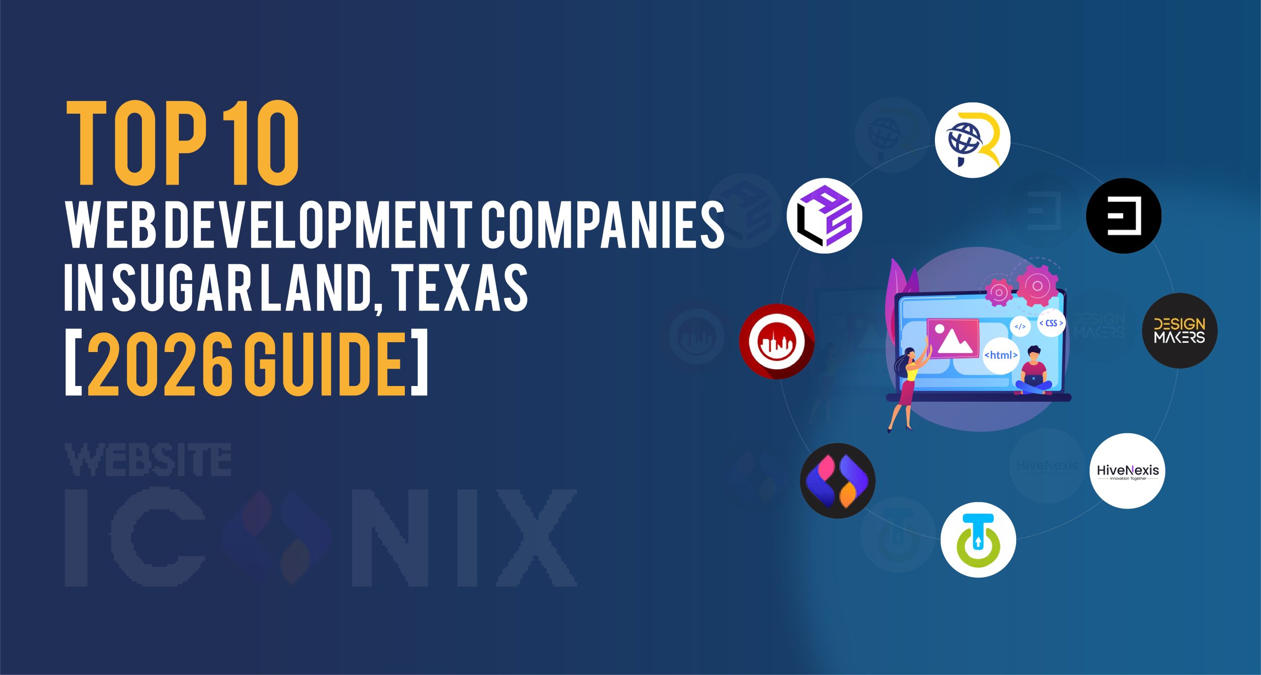 Top 10 Web Development Companies in Sugar Land, Texas [2026 Guide]