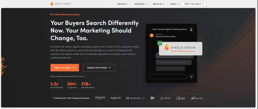 singlegrain - Digital marketing agency