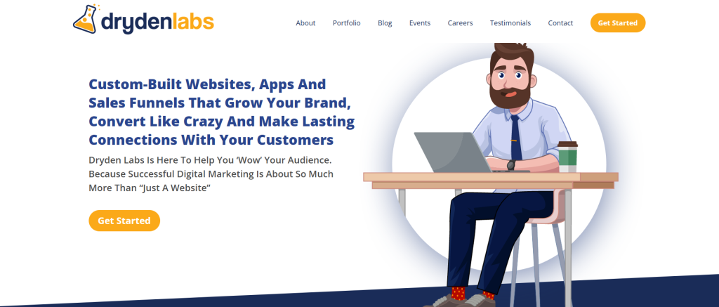 Drydenlabs website agency in san antonio