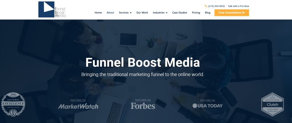 Funnel website designs services 