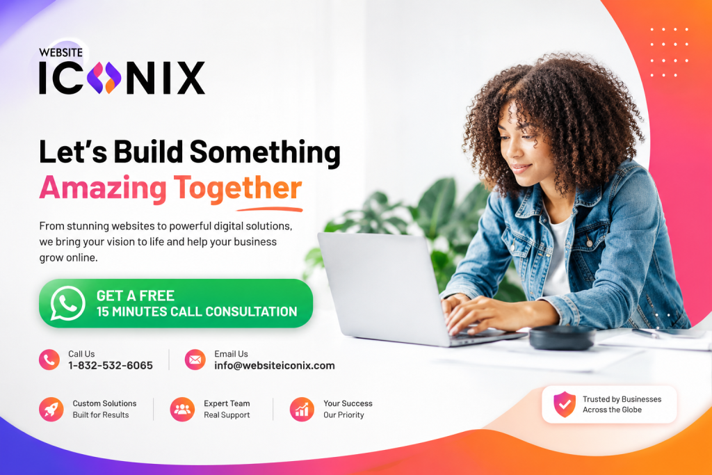 Website iconix - Contact us now
