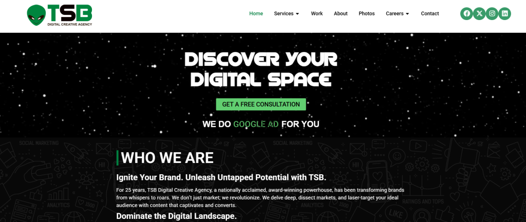 TSB Digital Studios Marketing agency 